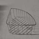 Reo Stainless Steel Power Lock Suction Corner Storage Shelf - 11.25" x 7.75" x 4.75"