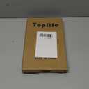 Toplife Pots and Pans Organizer Rack for Cabinet and Countertop, 10+ Pot Lids, Bakeware and Cookware Holder with 10 Adjustable Compartments -