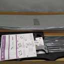 HOLDN STORAGE Portable Wardrobe Closet - 50 lb Capacity, Internal Heavy Duty Metal Rod, Zipper & Clear Window, Durable Clothes Organizer, Tool-Free Easy Assembly, Dark Gray Canvas Cover (Medium)