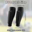 WLLHYF Soccer Shin Guards for Kids Youth Adults, Soccer Compression Sleeve