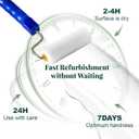 Waterbased Furniture Paint, Matte Finish for Cabinets, Doors, Tables, and Dressers Refinishing - With Tools, 16 Fl.Oz (Black)