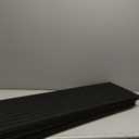 10 Pack Self-Adhesive Sound Proof Foam Panels for Walls  48" x 12" XLarge Acoustic Panels, Decorative Sound Absorbing Wall Panels for Home, Office, Studio, Easy Peel and Stick Installation (Black adhesive backing)