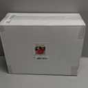 Nervure 175PCS Christmas Plastic Plates - Red and Gold Disposable Plates & Gold Plastic Silverware with Red Handle include 50 Plates 25Knives 25Forks 25Spoons 25Napkins for Christmas Party