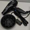 BaBylissPRO Nano Titanium Italian Portofino Hair Dryer - Professional 2000 Watt Blow Dryer (Black)