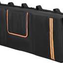 Truck Bike Tailgate Pad, Tailgate Pad for Mountain Bike Truck Tailgate Pad with Tool Pocket, Bike Tailgate Protection Pad for Trucks, 52 Inch Tailgate Cover for Bikes