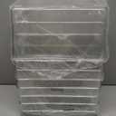 ClearSpace Clear Plastic Storage Bins  Pantry Organizers & Storage Containers, Cabinet Organizer - Home Organization Must Haves for Kitchen, Laundry Room, Office, Closet, Garage & Freezer (L11" x W6" x H7.5")