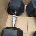 Marcy Classic Rubber Hex Dumbbell - 2pc of 25LBS