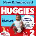 Huggies Size 2 Diapers, Little Snugglers Baby Diapers, Size 2 (12-18 lbs), 84 Count