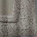 Collive Boho Washable Area Rugs 3x5 Kitchen Area Rugs Rubber Backed Woven Braided Carpet Non-Slip Farmhouse Bedroom Rugs Tan Indoor Front Door Rugs for Entryway Bathroom Balcony, Natural