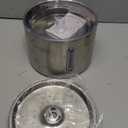 BOORCA Cat Water Fountain, 84oz/2.5L Stainless Steel Pet Water Fountain, Automatic Dog Water Dispenser with Water Level Window, Ultra-Quiet Pump, Perfect for Cats, Dogs and Multiple Pets