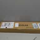 Solar Panel Pole Mount Kit Single Arm Pole-wall Mounting Brackets Support Solar Panels from 5W to 50W