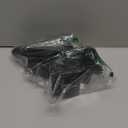 Aquasonic Black Series Ultra Whitening Toothbrush – ADA Accepted Electric Toothbrush 8 Brush Heads & Travel Case – 40,000 VPM Electric Motor & Wireless Charging  4 Modes w Smart Timer