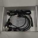 MSTJRY Charging Station for Multiple Devices : 6 Port USB Charger Stations - Family Multi-Device Organizer Charging Dock - Designed for iPhone iPad Android Cell Phone Tablet and Electronic, Black