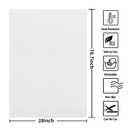 Extra Large Silicone Mat,Silicone Mats for Kitchen Counter Island Dinner Table Countertop Protector Heat Resistant Mat (78.7”L x 28”L, Translucent)
