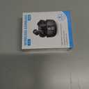 Studio-Quality Wireless Ear Buds with Deep Bass & Enhanced Audio Clarity, Bluetooth 5.4, 10-Year Lifespan Earbuds, ENC Noise Cancelling Calls, Secure Fit Memory Foam Tips, IPX6 Waterproof (Black)