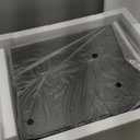 Medicine Cabinet with Mirror, 14x18 Inch Black Bathroom Mirrored Cabinet, Metal Framed Wall Cabinet with Beveled Mirror, Modern Surface Mount or Recessed Medicine Cabinet with Storage