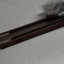 Pushglossy 2 Pcs Double Bubble Kerf 36" Door Bottom Seal, Brown