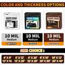 Brown Tarp 30x40 Feet, 10 Mil Thick Waterproof Poly Tarps