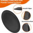 Surround Surface Fire Pit Lid for Solo Stove Bonfire and Ranger 23.75 inch Durable Round Cold-Rolled Steel Cover for Outdoor and Camping