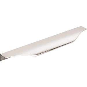 Amerock | Cabinet Edge Pull | Polished Chrome | 8-9/16 inch (217 mm) Center to Center | Aloft | 1 Pack | Drawer Pull | Drawer Handle | Cabinet Hardware