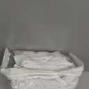 Nestl White Duvet Cover King Size - Soft Double Brushed King Duvet Cover Set, 3 Piece, with Button Closure, 1 Duvet Cover 104x90 inches and 2 Pillow Shams