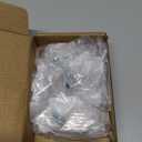 Asidrama 10 Pack Antique Brass Kitchen Cabinet Knobs Drawer Knobs Cabinet Hardware Zinc Knob for Dresser Drawers (Single Hole Knob)