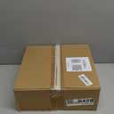 ForoGore 2 Pack 12" x 12" Gable Vent Aluminum Attic Vent with Screen Door Vents for Exterior Door Ventilation in House Shed Vent