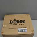 Lodge Essential Enamel Cast Iron Dutch Oven - Perfect for Bread Baking, Braising, Marinating & Slow Cooking - Features Moisture-Sealing Lid & Dual Handles - Kitchen Essentials - 6 Quarts - Midnight Chrome