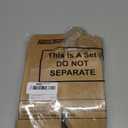 ReliThick 50 Set Candle Gift Box Transparent Gift Packaging Box for 4-10 oz Candles 50 Paper Thank You Tag for Christmas Wedding Birthday Baby Shower Party Favor, 3.35x3.35x3.94 in(Kraft)