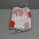 Jenaai Valentine's Day Heart Bath Mat 20 x 32 Inch Non Slip Scalloped Bathroom Rugs Absorbent Washable Coquette Mats for Valentine's Day Home Bathroom Decor(Classic)