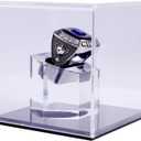 Championship Ring Case - 1 Slot Hole | Baseball, Softball, Football & High School Ring Display Box