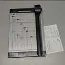 CARL 12 inch DC-200N Premium Rotary Paper Trimmer, Metal Base, 15 Sheet Cutting Capacity.