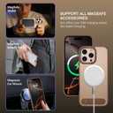 BENTOBEN Strong Magnetic for iPhone 16 Pro Max Case, Phone Case iPhone 16 Pro Max with Magsafe Seamless Kickstand, Slim Translucent Matte Shockproof Phone Case for iPhone 16 Pro Max, Desert Titanium