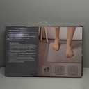 zzsbrm Stone Bath Mat,Non Slip, Super Absorbent Quick Drying Bathroom Floor Kitchen Counter, Diatomaceous Earth Shower Mat, Easy to Clean (23.6"x15.4" - White)