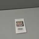 Halloween Press on Nails Medium Square French Tip Fake Nails Black Full Cover Ghost Pumpkin False Nails with Designs Matte Glue on Nails Artificial Acrylic Nails for Women Girls 24Pcs