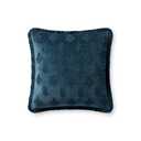 Loloi Chris Loves Julia Darla Navy 18'' x 18'' Cover w/Poly Pillow
