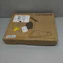 Heated Cat Houses for Indoor/Outdoor Cats with Elevated Heated Cat Bed Waterproof Providing Safe Feral Cats, Easy to Assemble