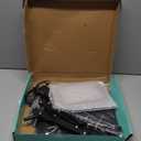 30X 10X Extra Large Floor Magnifying Glass with Light and Stand,7-inch Adjustable Height Floor Magnifying Lamp,2 in 1 Lighted Magnifiers for Close Work, Sewing,Crafts,Hobbies,Reading,Black