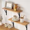 8 Pack L6 x H 4" Black Heavy Duty Shelf Brackets with Screws Metal Shelf Brackets Shelf Support Angle Brackets for Shelves L Brackets Heavy Duty Floating Shelf