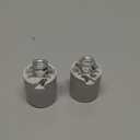 NIIIYTYB 2Pcs Porcelain Light Socket E26 Bulb Holder Base Replacement E27 Lamp Sockets for Small Lightbulb Fixture Parts Standard Screw Mount Ceramic Holders Ideal for LED and Incandescent Bulbs