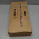 Floating Book Shelves for Wall Set of 3, 17 x 8 Inch Deep Wooden Wall Bookshelf for Bedroom Office, Rustic Wood Hanging Wall Shelves for Living Room Kitchen (Dark Brown)