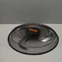 VEVOR 18 inch Wall Mount Fan Oscillating, 3-speed High Velocity Max. 4000 CFM Industrial Wall Fan for Indoor, Commercial, Residential, Warehouse, Greenhouse, Workshop, Basement, Black, ETL Listed