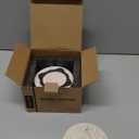 Koville Travertine Coasters, Marble Coaster Set of 4 for Drinks, 4" Round Stone Coasters Set Heat Resistant, Decorative Modern Cup Coaster for Coffee Table Home Bar Decor, Unique Gift Choice(Beige)