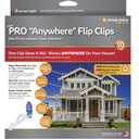 50 Count String Light Pro Anywhere Flip Clips, 3 Pack