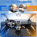 Rossesay 2 Pcs Portable Car Heater 2 in 1 Auto Heater Windshield Warmer Defroster 120w Plugs into Cigarette Lighter Car Defroster Fast Heating or Cooling for Vehicles