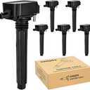 Ignition Coil Pack fit for 3.6 2011 2012 2013 2014 2015 2016 2017 Jeep Grand Cherokee Wrangler, Dodge Grand Caravan Charger Challenger Durango Journey Avenger, Ram 1500, Chrysler 300 Town Country