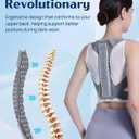 OFIR Upper Back Brace Posture Corrector for Women & Men, Adjustable & Breathable Back Straightener Posture Corrector for Men, Gradually Help Improve Poor Posture.