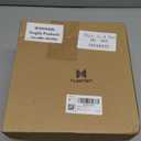 Nuenen 2 Pcs Soup Bowls with Lids and Handles 30 oz Microwave Safe Ceramic Soup Mug Microwavable Ramen Containers with Lids Large Colorful Cups for Noodle Cereal kitchen(Blue, Dark Green)