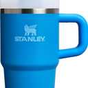 STANLEY Quencher H2.0 Tumbler with Handle and Straw 20 oz | Flowstate 3-Position Lid | Cup Holder Compatible for Travel | Insulated Stainless Steel Cup | BPA-Free | Azure