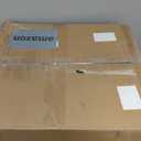 9x12 Washable Area Rug for Living Room, Large Light Blue Vintage Medallion Rug, Non Slip Low Pile Stain Resistant Carpet for Bedroom Dining Room, Soft Distressed Neutral Home Decor